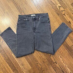 Madewell "The Perfect Vintage Jean" black wash, size 28
